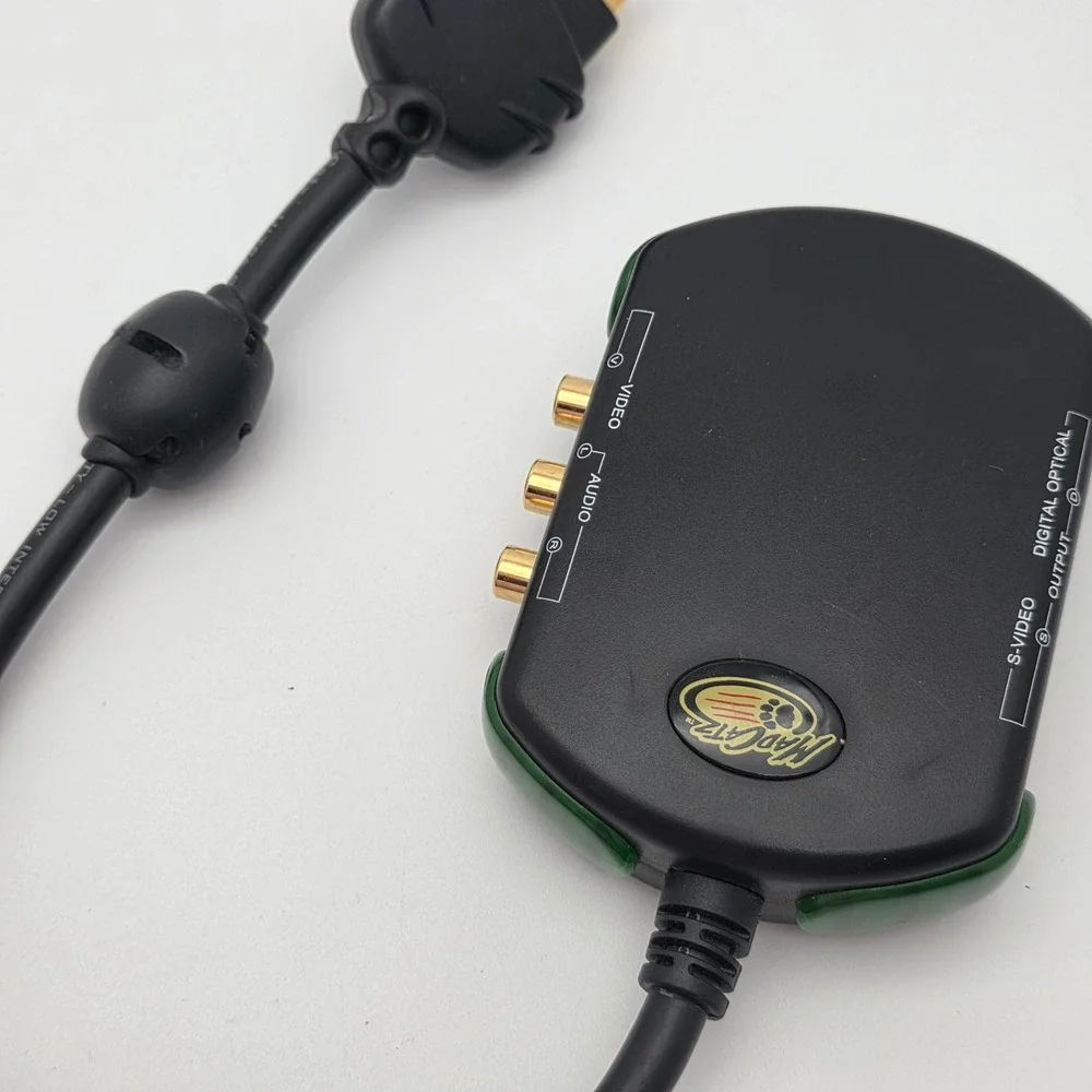 Mad Catz‎ Ultra AV Kit Xbox Original RCA S-Video Optical 4555 Adapter Not Tested